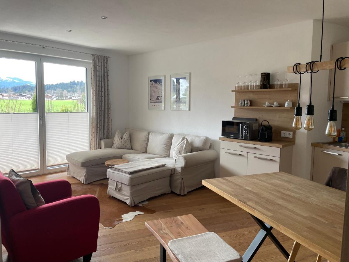 Ferienwohnung Dahoam By Tani Oberndorf in Tirol Exterior foto