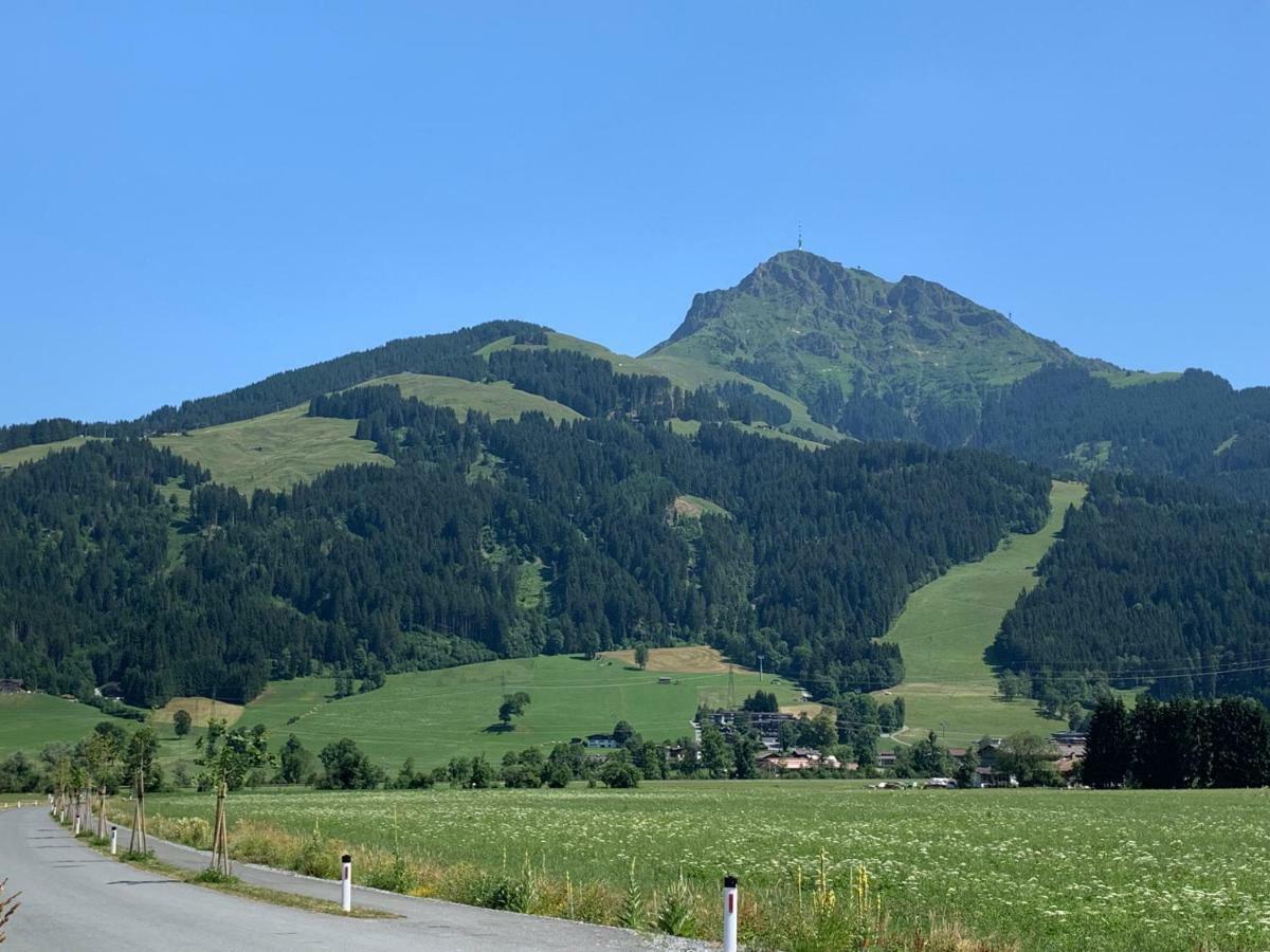 Ferienwohnung Dahoam By Tani Oberndorf in Tirol Exterior foto